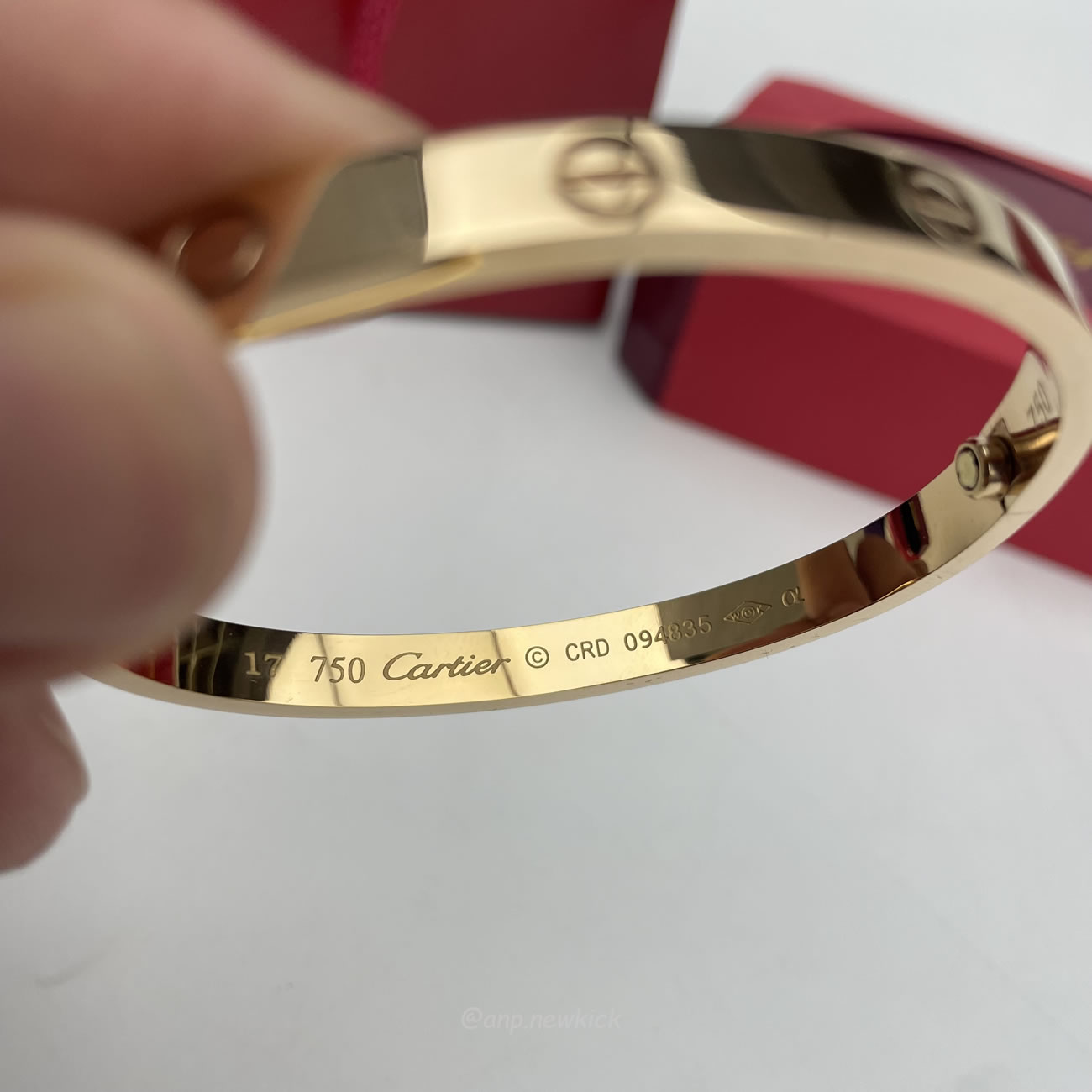 Cartier 18k Love Bracelets Gold Silver Rosegold (7) - www.newkick.vip